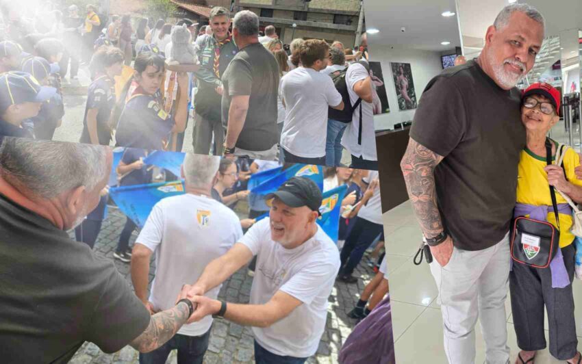 Wagner Coelho em Nova Friburgo, pré-campanha