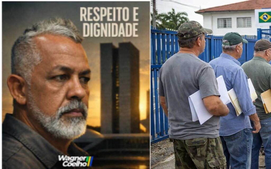 Wagner Coelho - militares da reserva na fila de emprego
