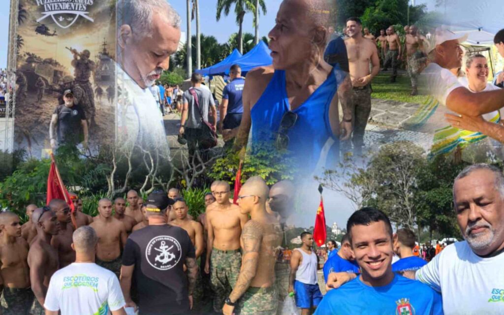 Wagner Coelho em 24 de maio na Corrida do Corpo de Fuzileiros Navais